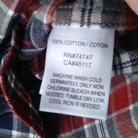 Mens flannel shirt - Picture 4 of 5